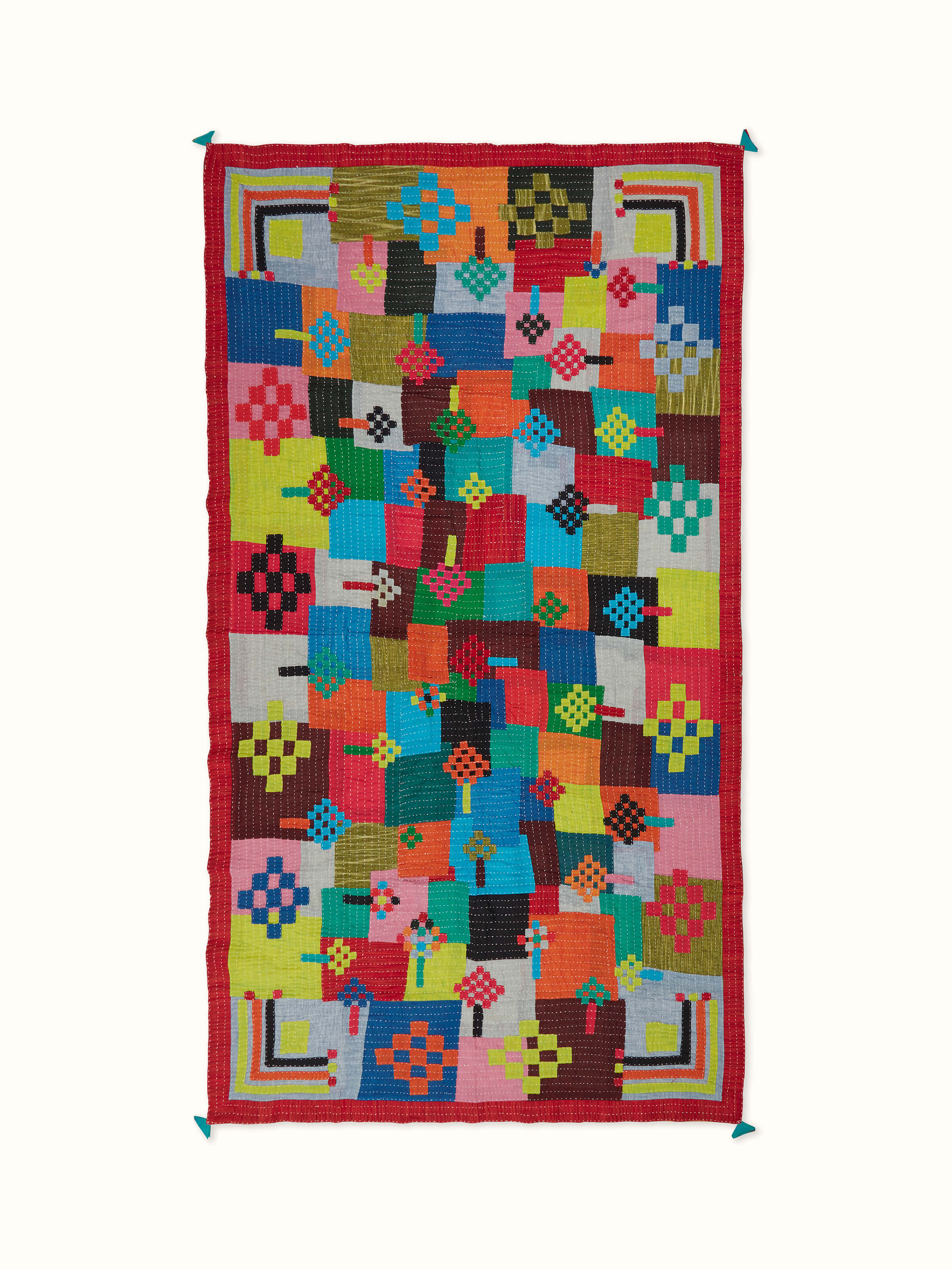 Siddi Patchwork Single Bedspread