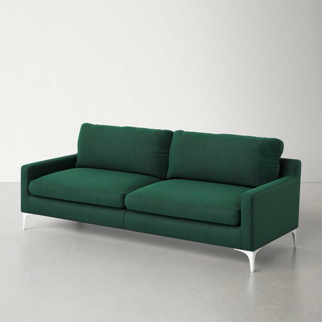 Velore Fabric Sofa (Green)