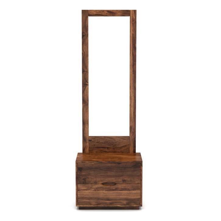Zephyr Solid Wood Dressing Table in Teak Finish
