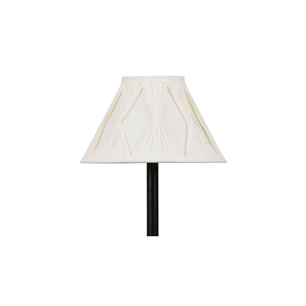 Gil Black Cotton Shade Floor Lamp