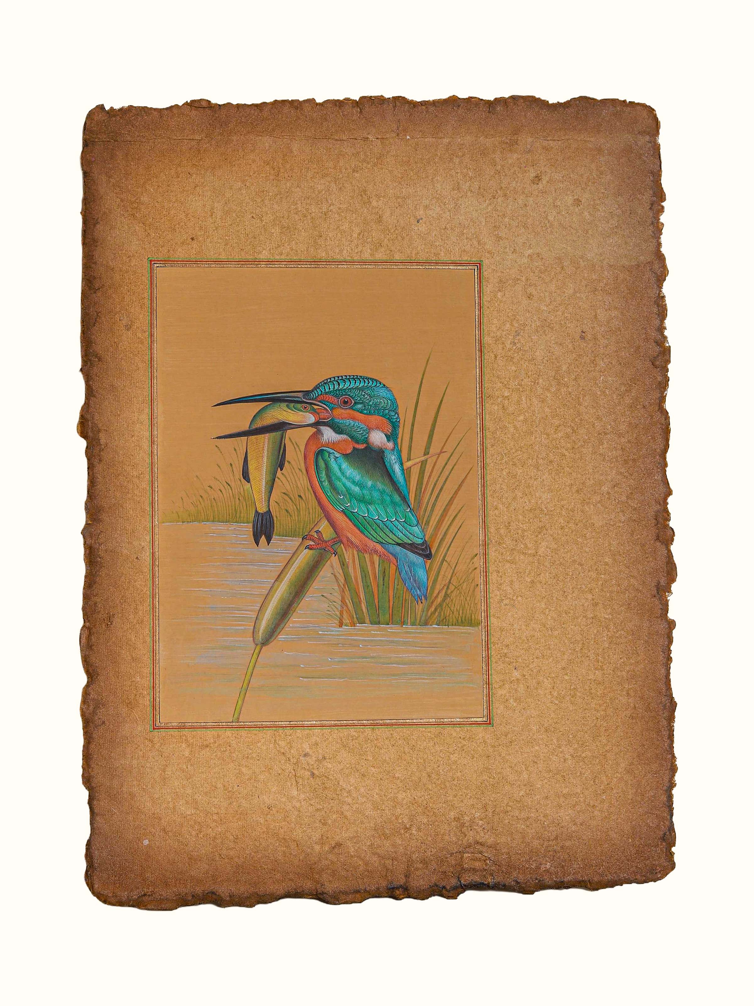 The Catch Miniature Painting