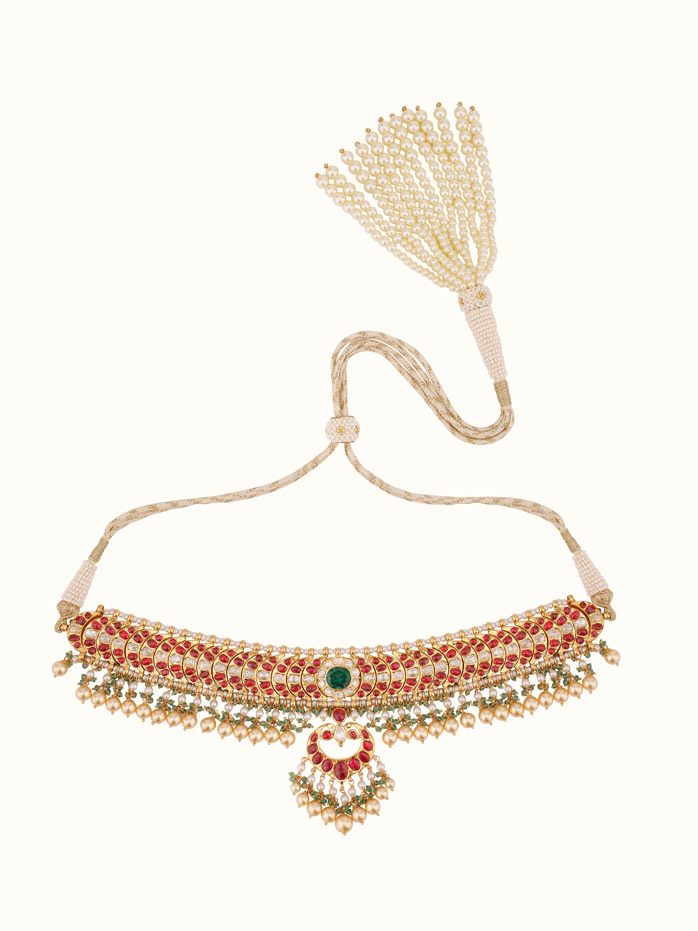 Kundala Velai 22 Karat Gold Choker