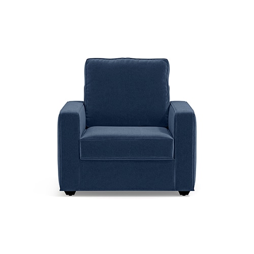 Apollo Sofa Set (Colour : Lapis Blue, Cushion : Soft, Back Type : High Back, Seater : 3+2+1)