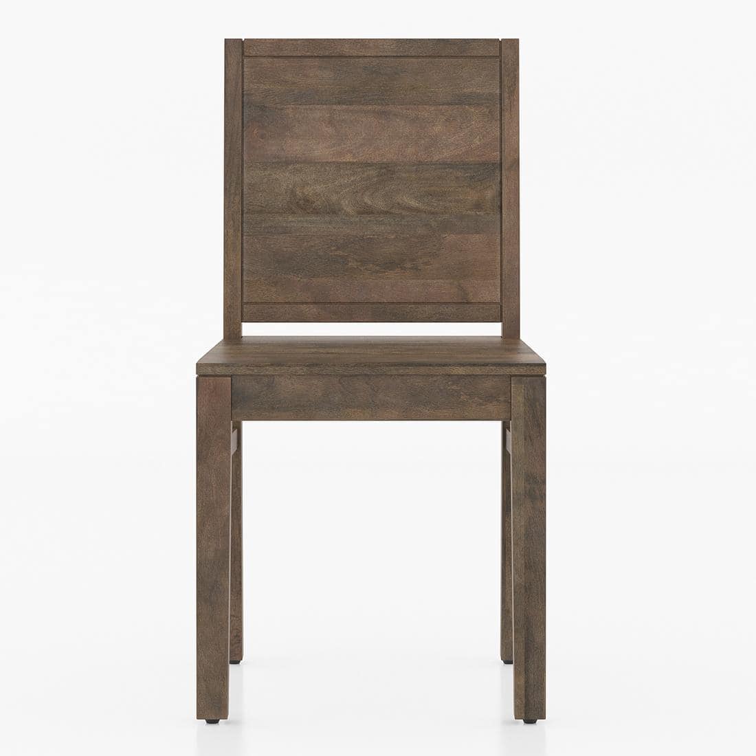 Atlas Solid Wood Dining Chair in Danish Walnut Finish