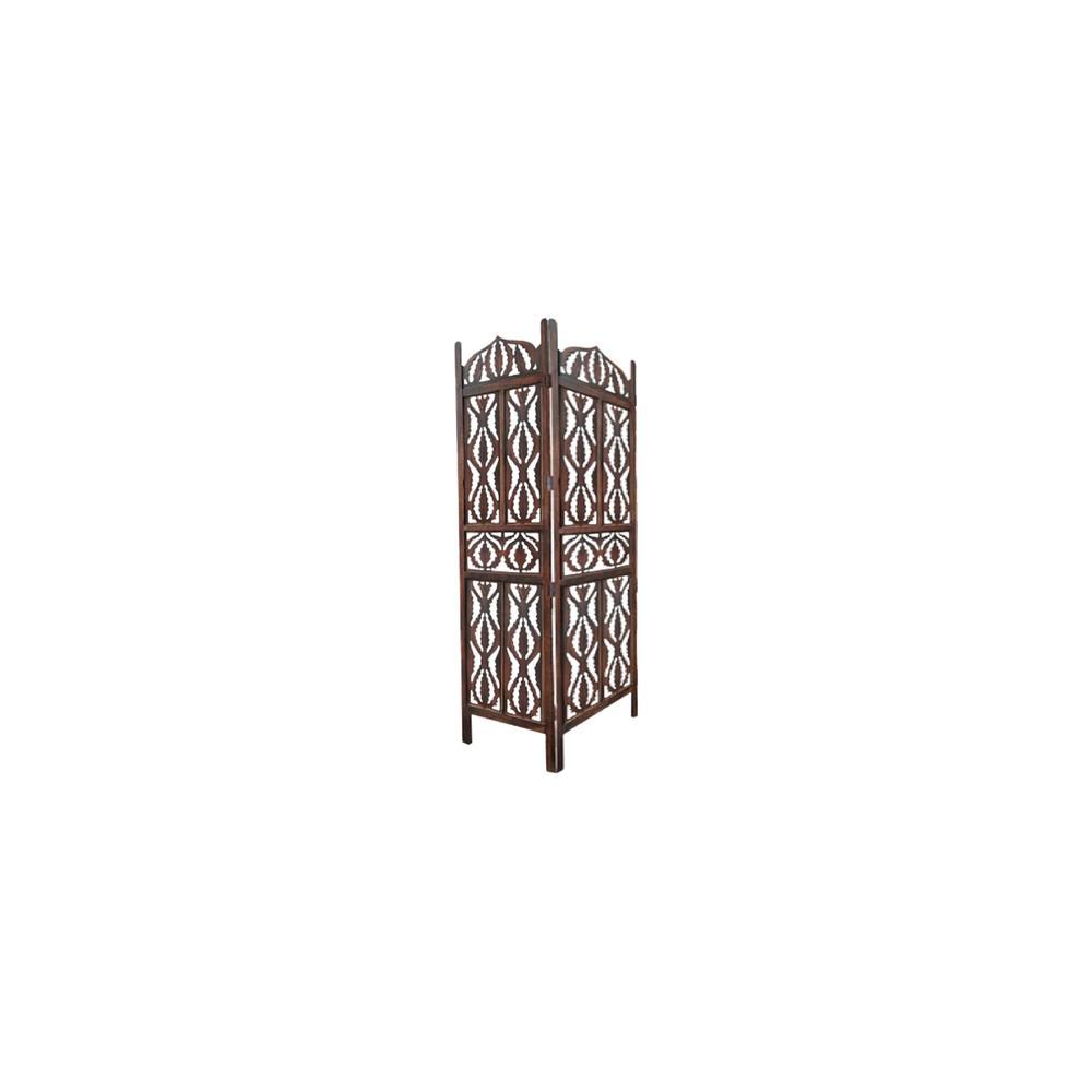 Taylin Solid Wood 4 Panel Room Divider