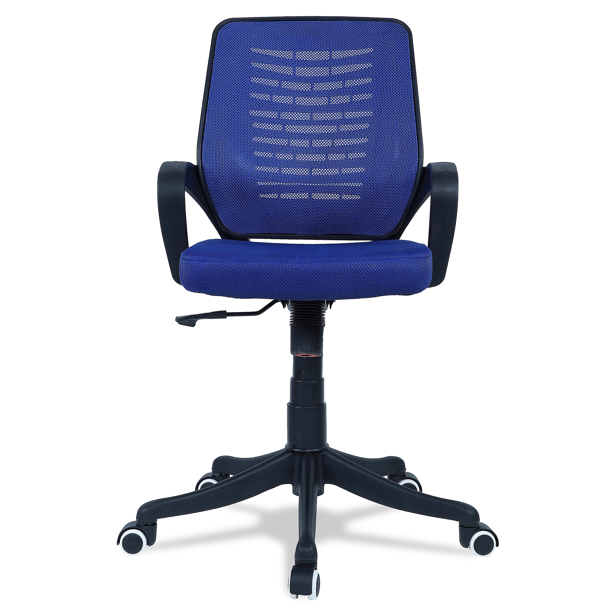 Diicea Mid Back Ergonomic Chair in Blue Colour
