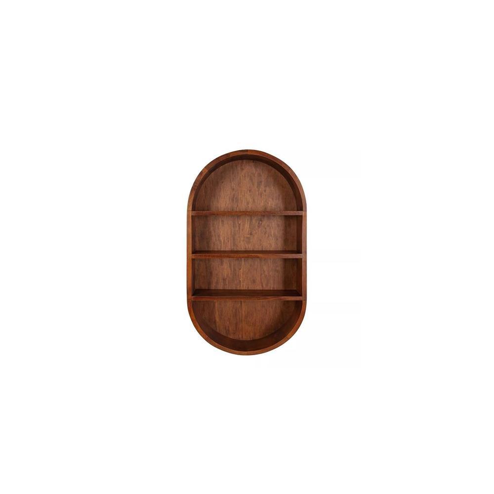 WOODENMOOD Rectangular Wall Rack