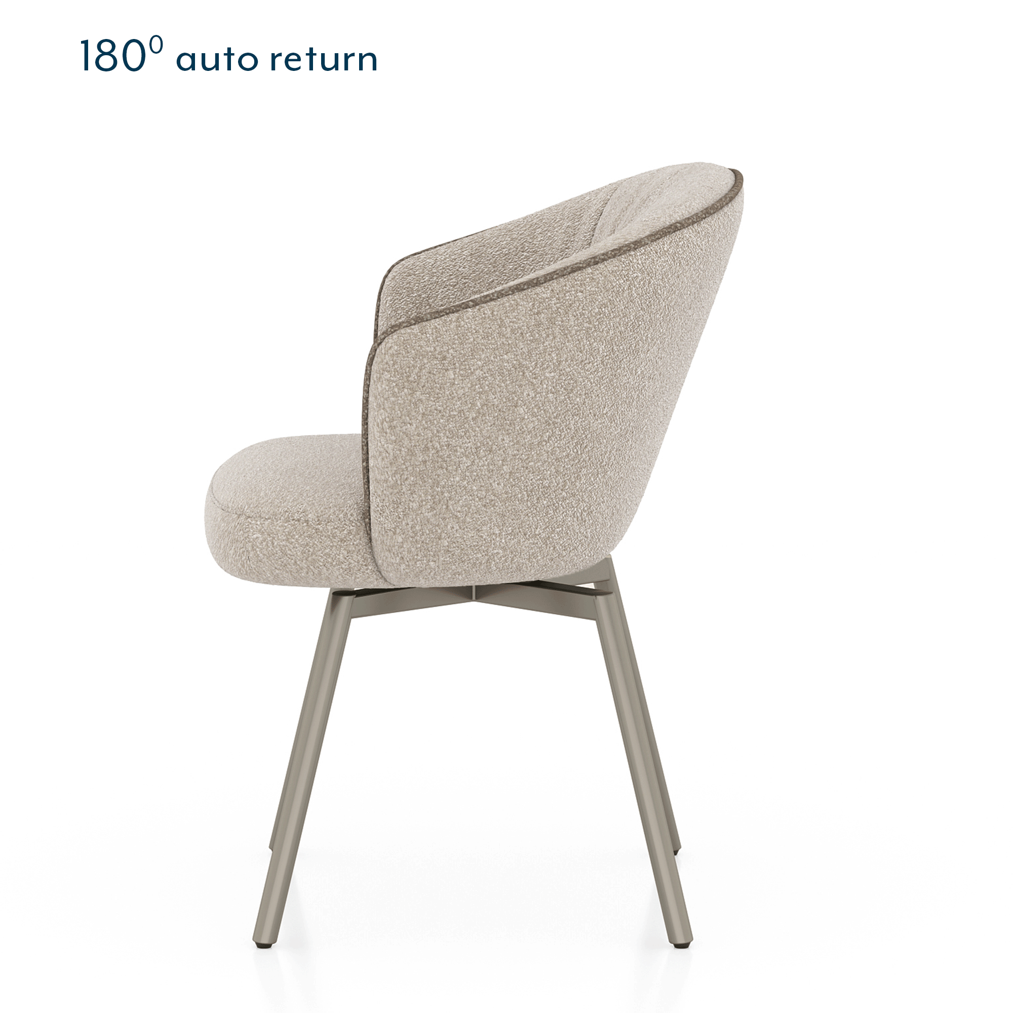 Aero Solid Wood 4 Seater Dining Table With Calix Dining Chair