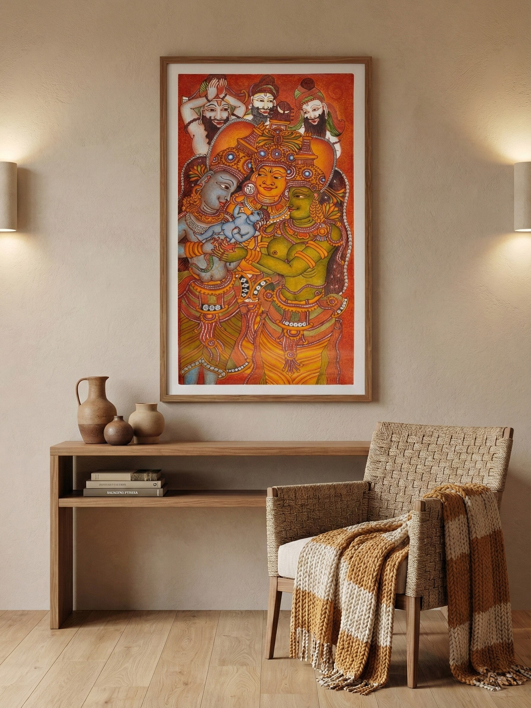 Kudumbam Kerala Mural Painting