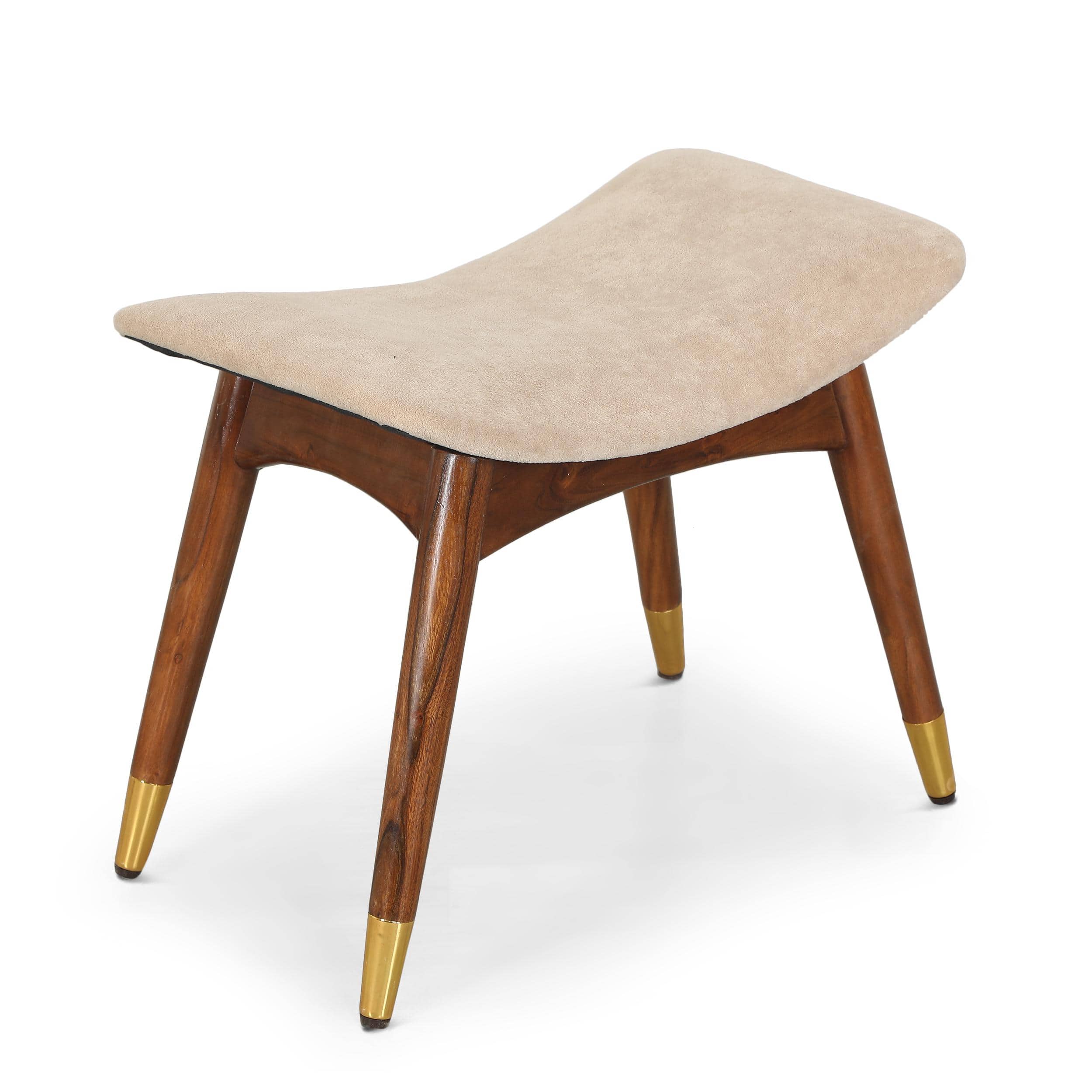 Zuno Seating Stool in Beige Color