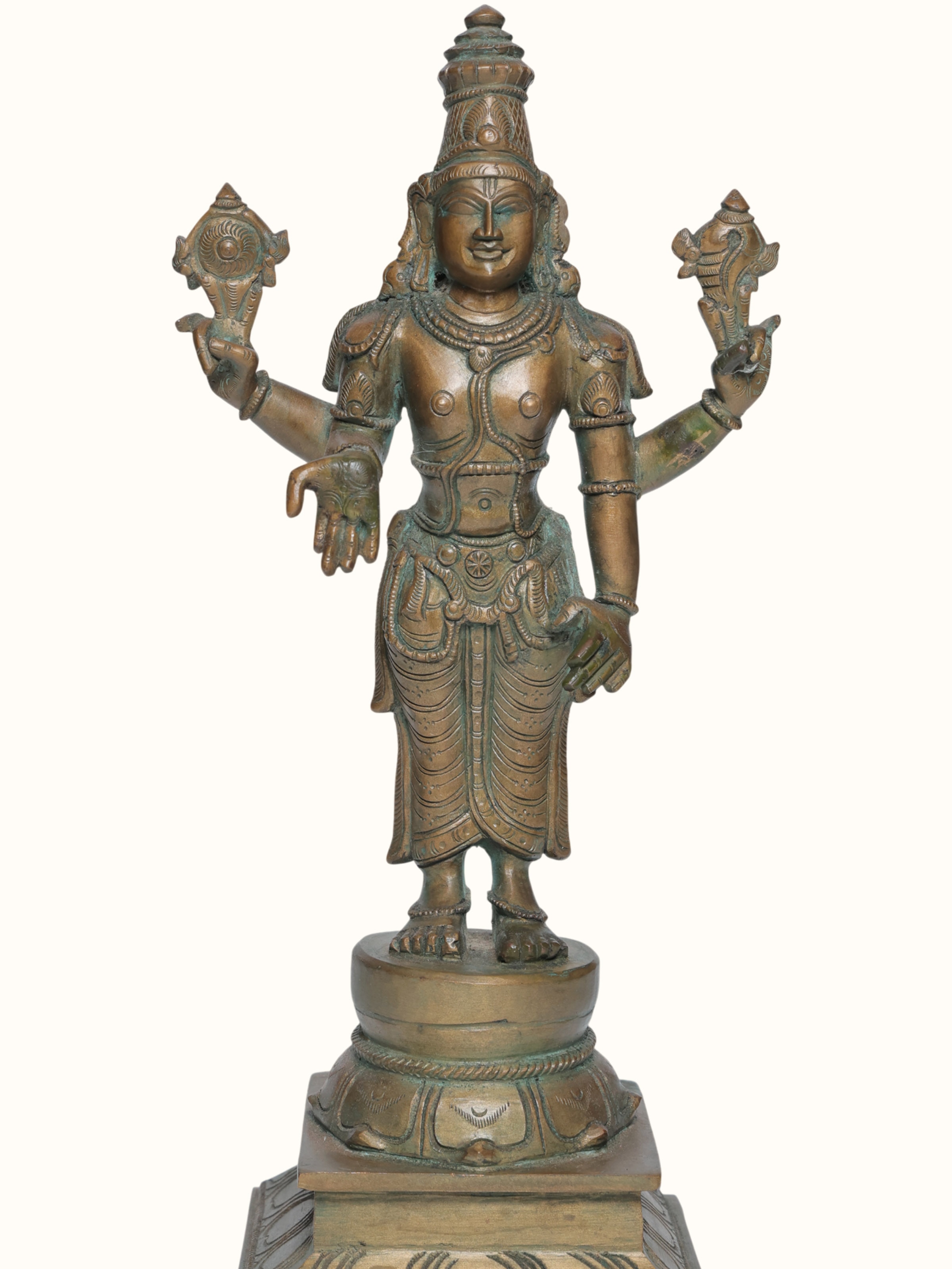 Bronze Cast Perumal Idol