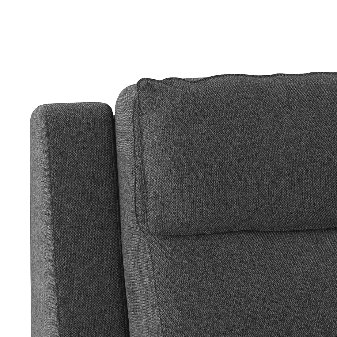 Emila Right Aligned Three Seater Sectional Recliner in Grey Colour