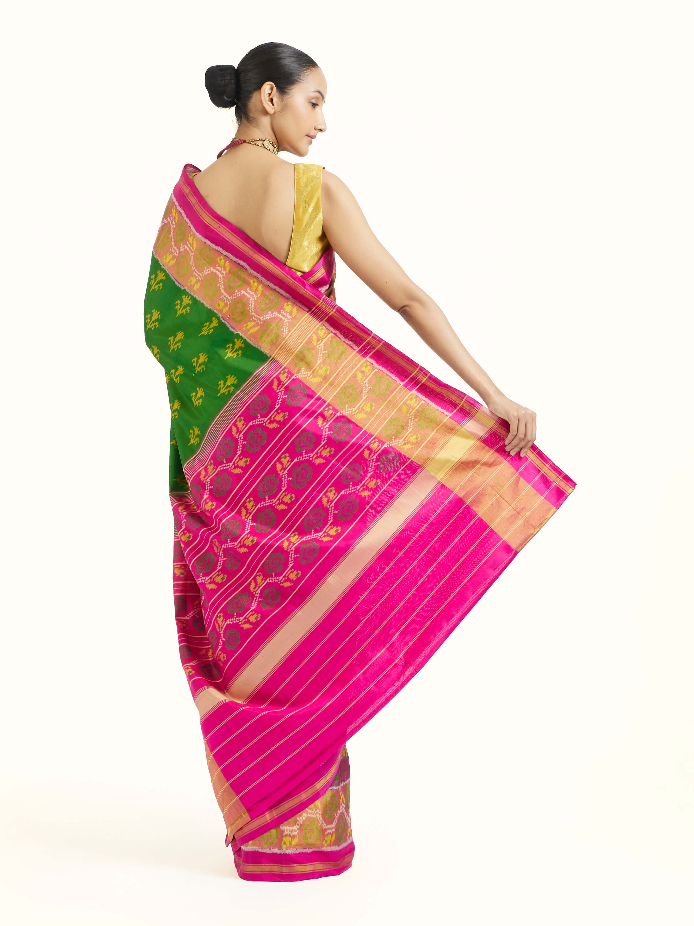Rajkot Patola Ikat Saree