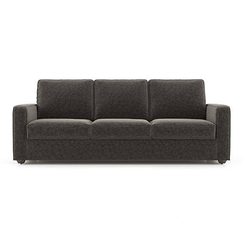 Apollo Compact Sofa Set (Colour : Smoke Grey, Cushion : Hard, Back Type : Regular, Seater : 3+1+1)