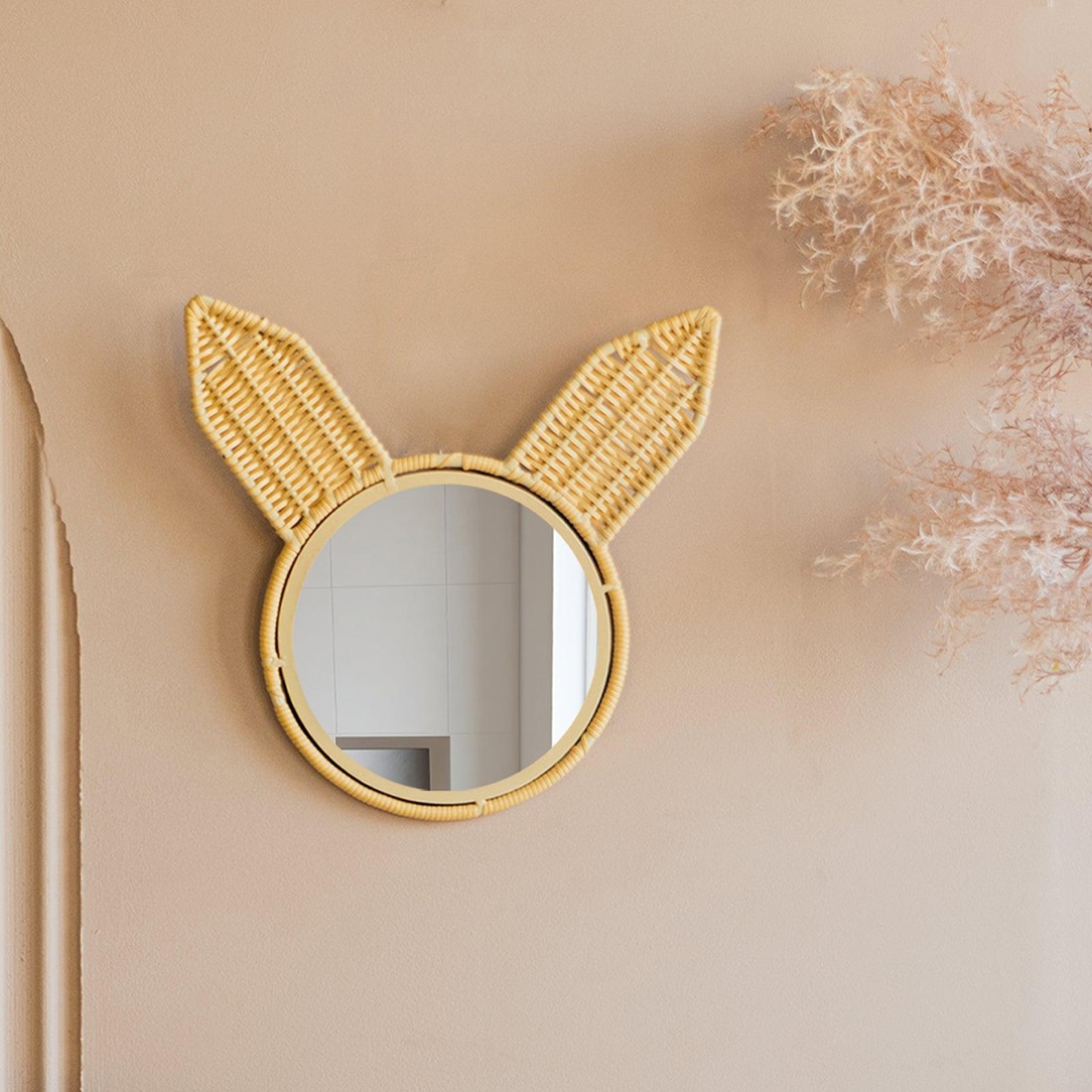 Rabbit Cane Wall Decor