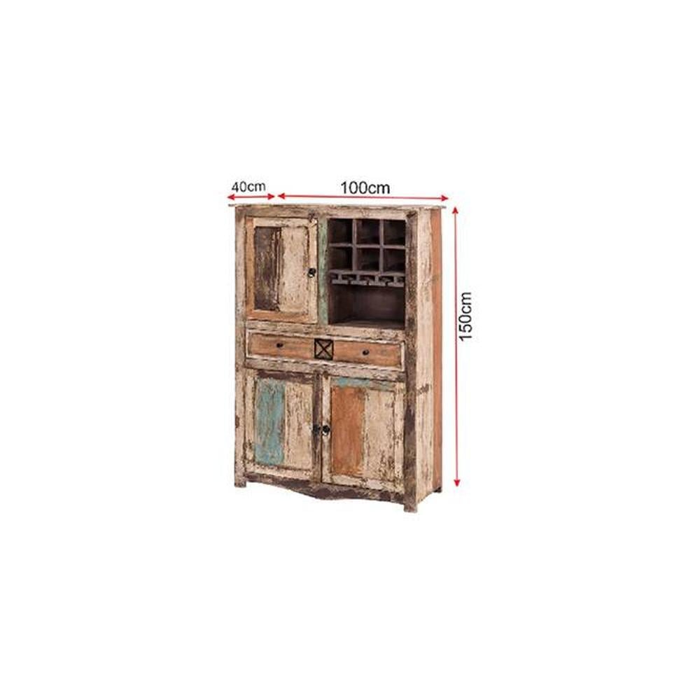 Oakley Solid Wood Highboard