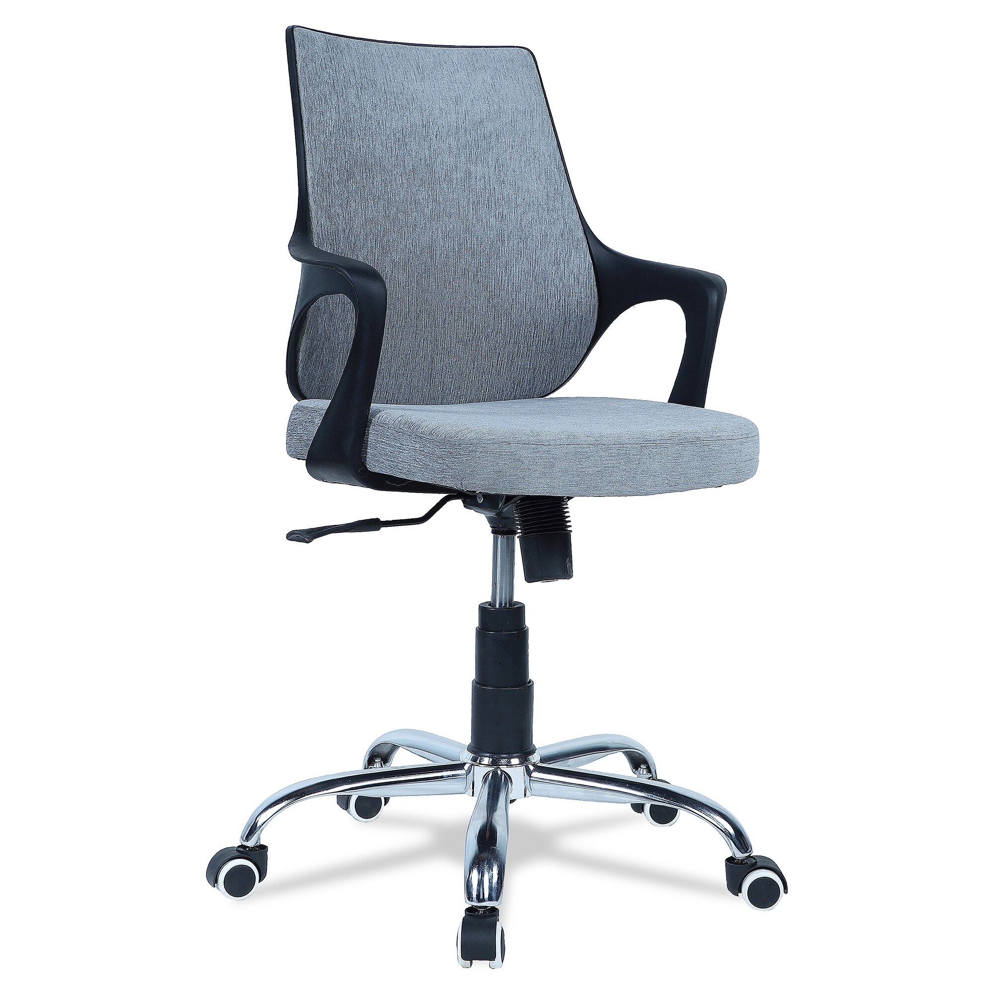 Innsightt Mid Back Ergonomic Chair in Grey Colour