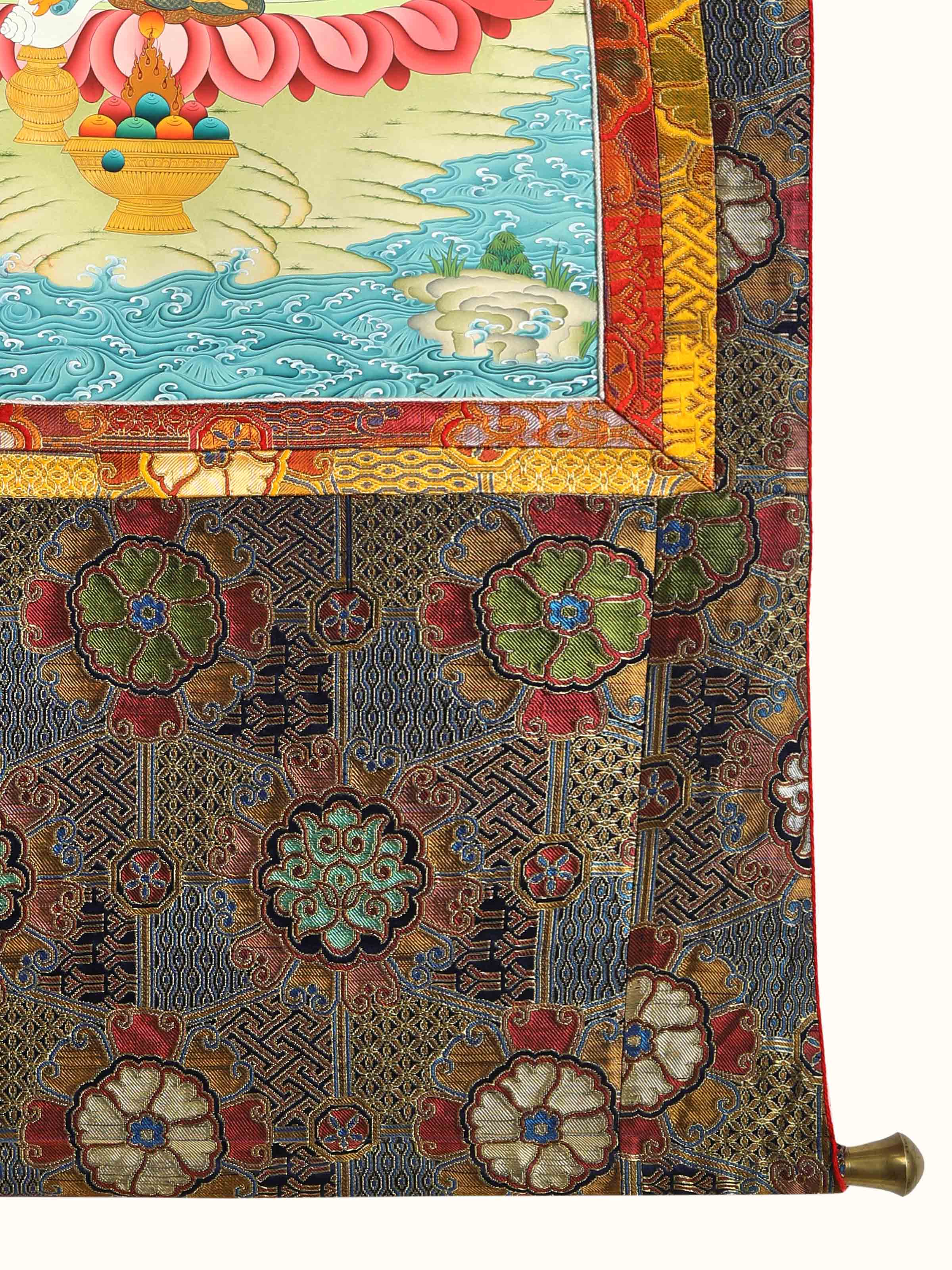 Kubera Jambhala Thangka Painting