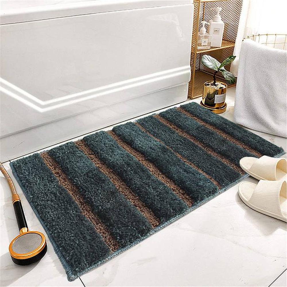 Bathmat 2500 GSM Microfiber Anti Skid Slip Water Absorbent Machine Washable and Quick Dry Mexico Mats for Bathroom, Kitchen, Entrance - Luxe Home International