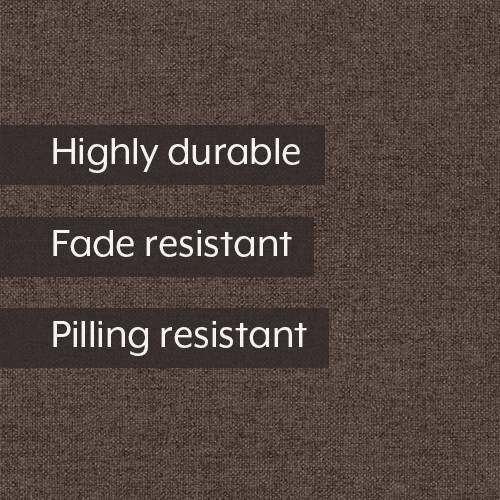 Verona Essential 2 Seater Fabric Sofa in Daschund Brown Colour