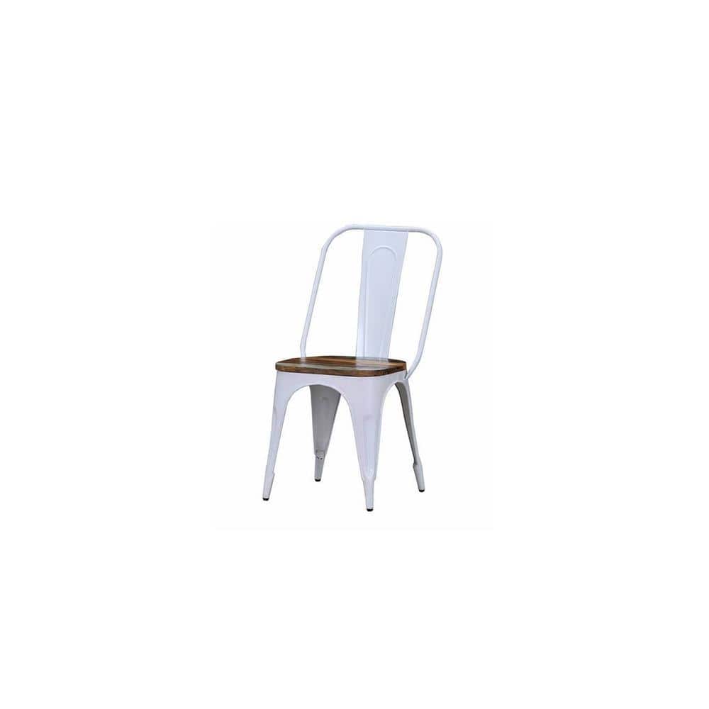 Olliver Swivel Metal Dining Chair in Glossy Finish