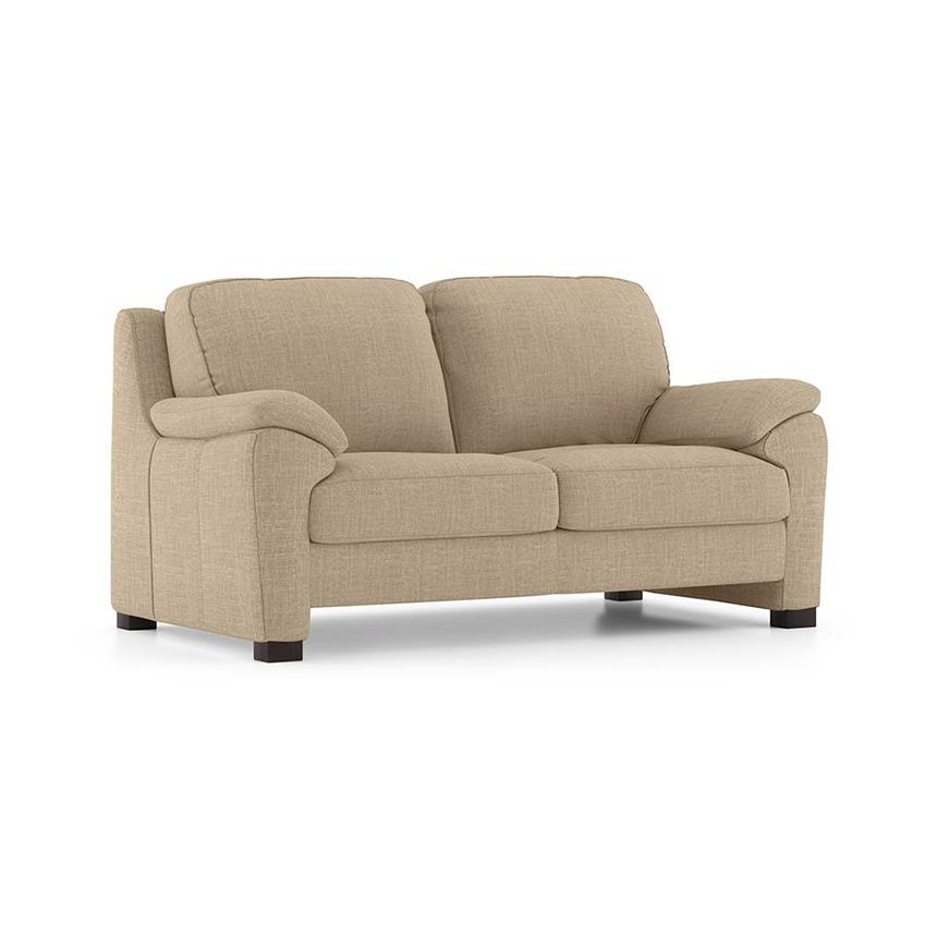 Farina Luxe 2 Seater Fabric Sofa in Sandshell Beige Colour