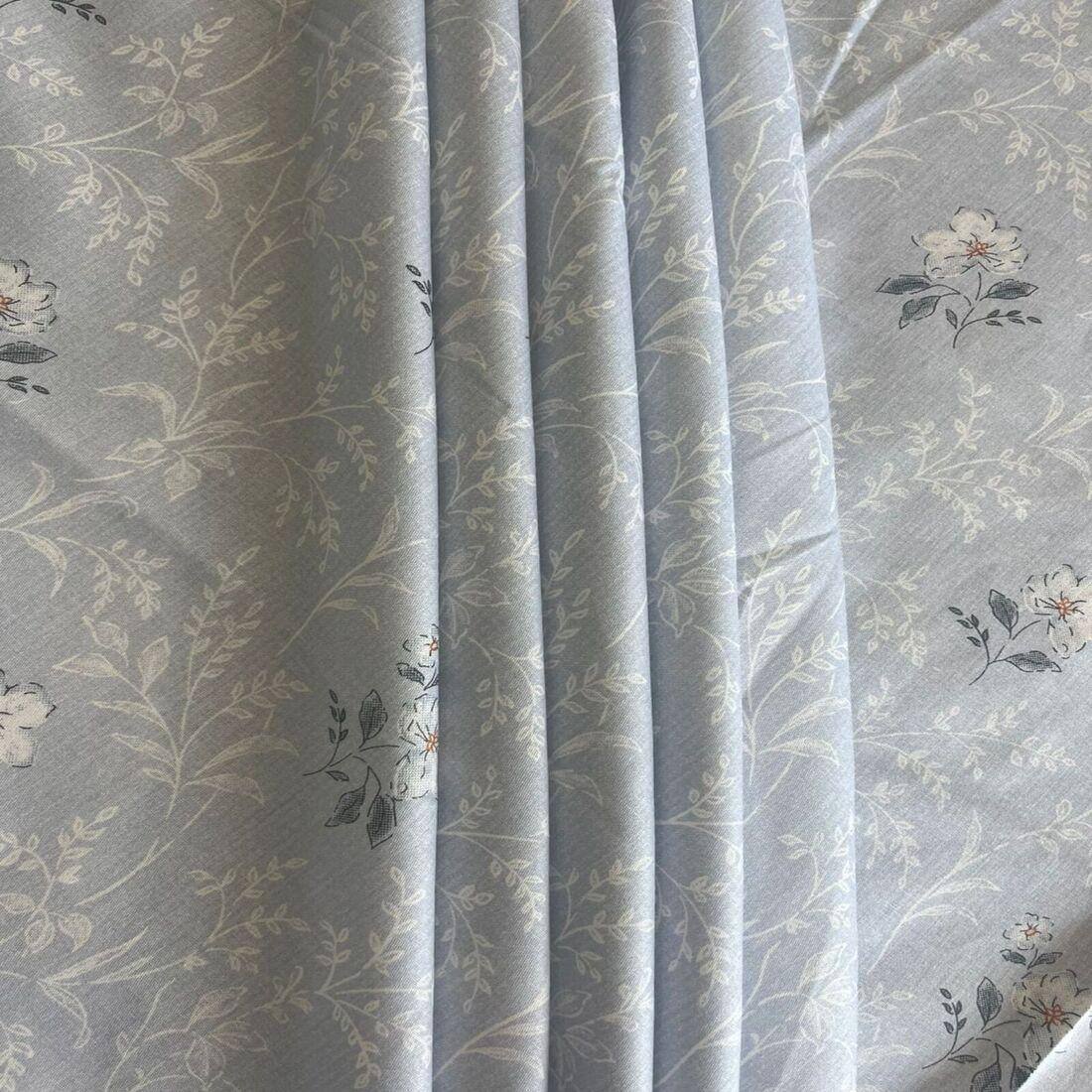 Threads Silky Touch Premium Super Double Queen Size Flat Bedsheet 254 x 230 cms