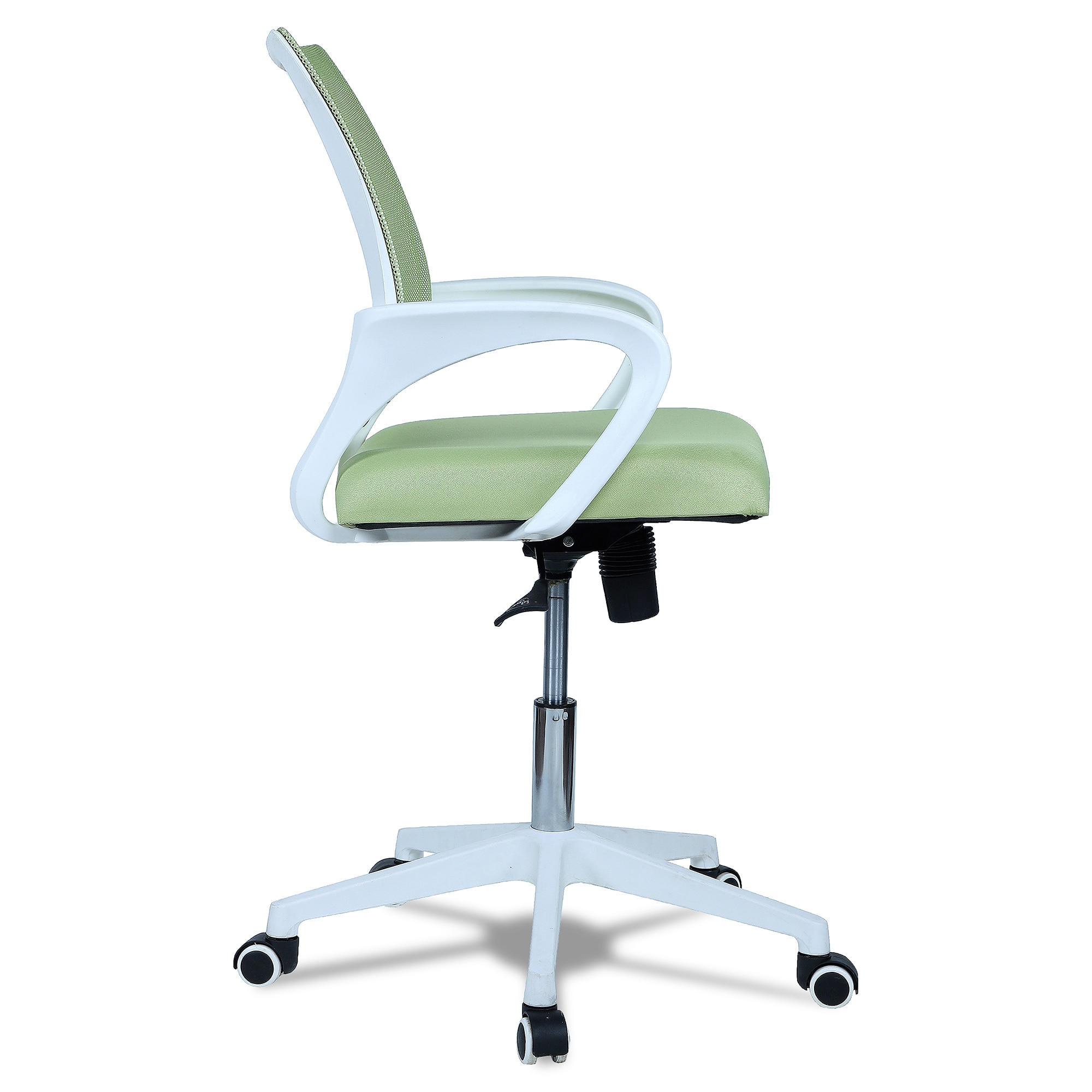 Naamikoa Mid Back Ergonomic Chair in Pearl Green Colour