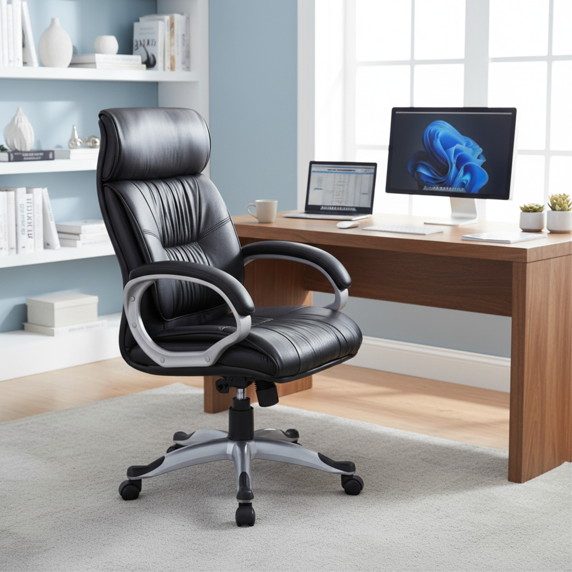 Adiko High Back Exceutive Chair In Black - Adiko Systems