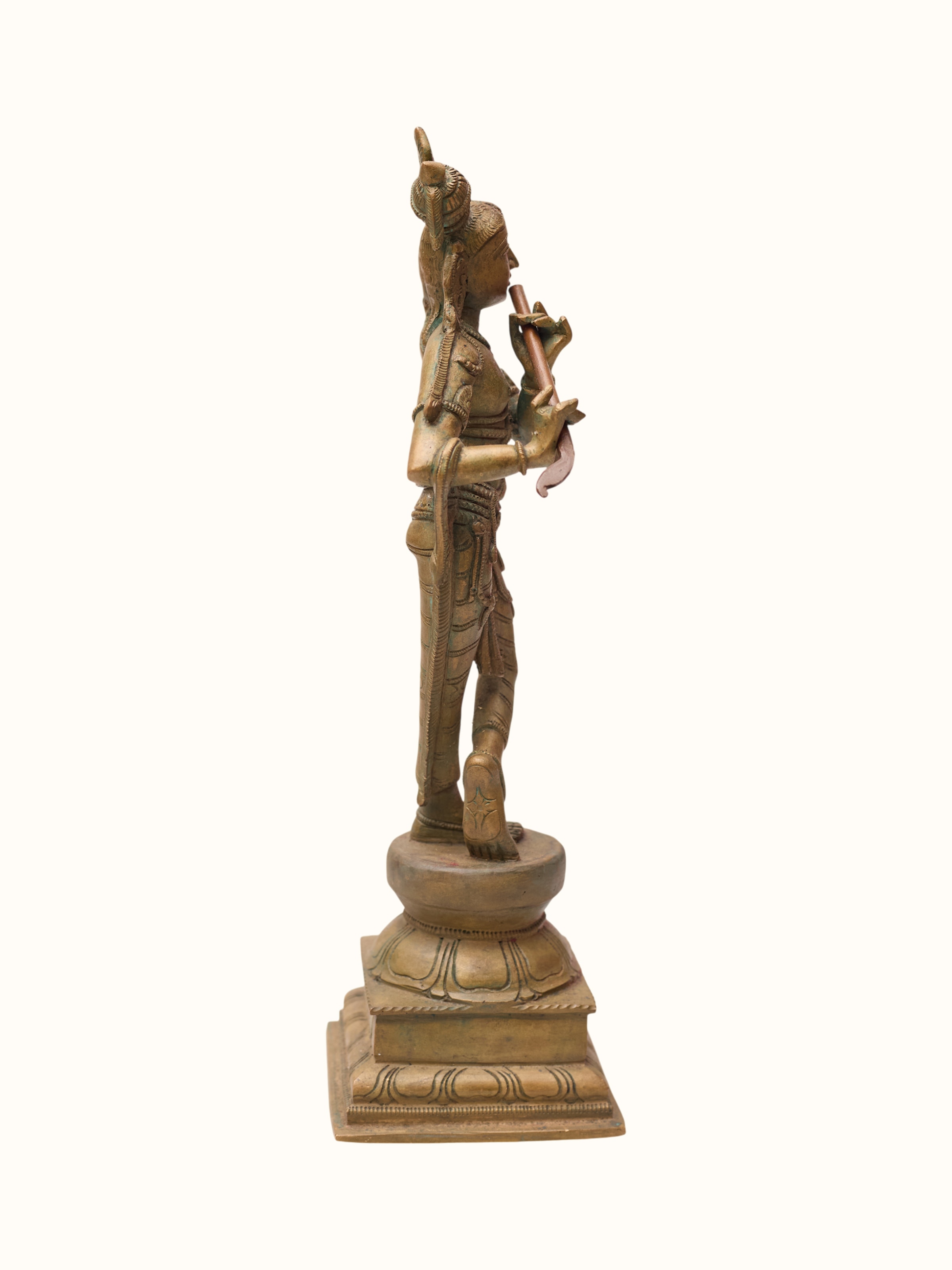Bronze Cast Krishna Idol