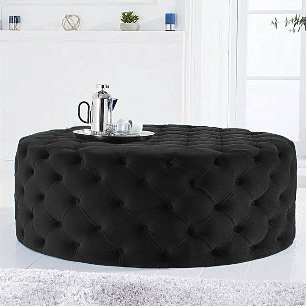 Telico Ottoman Color in Black