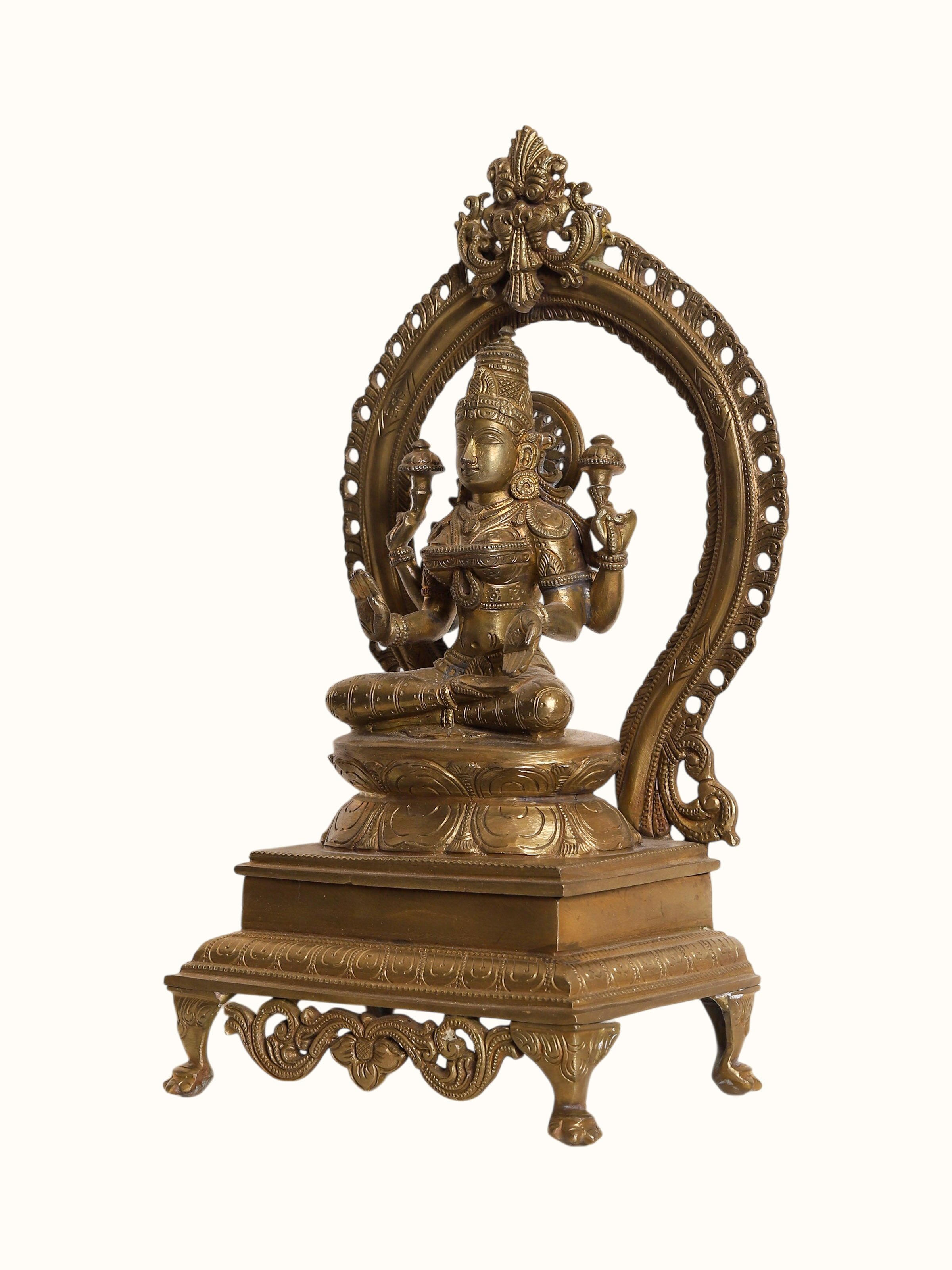 Bronze Cast Lakshmi Idol