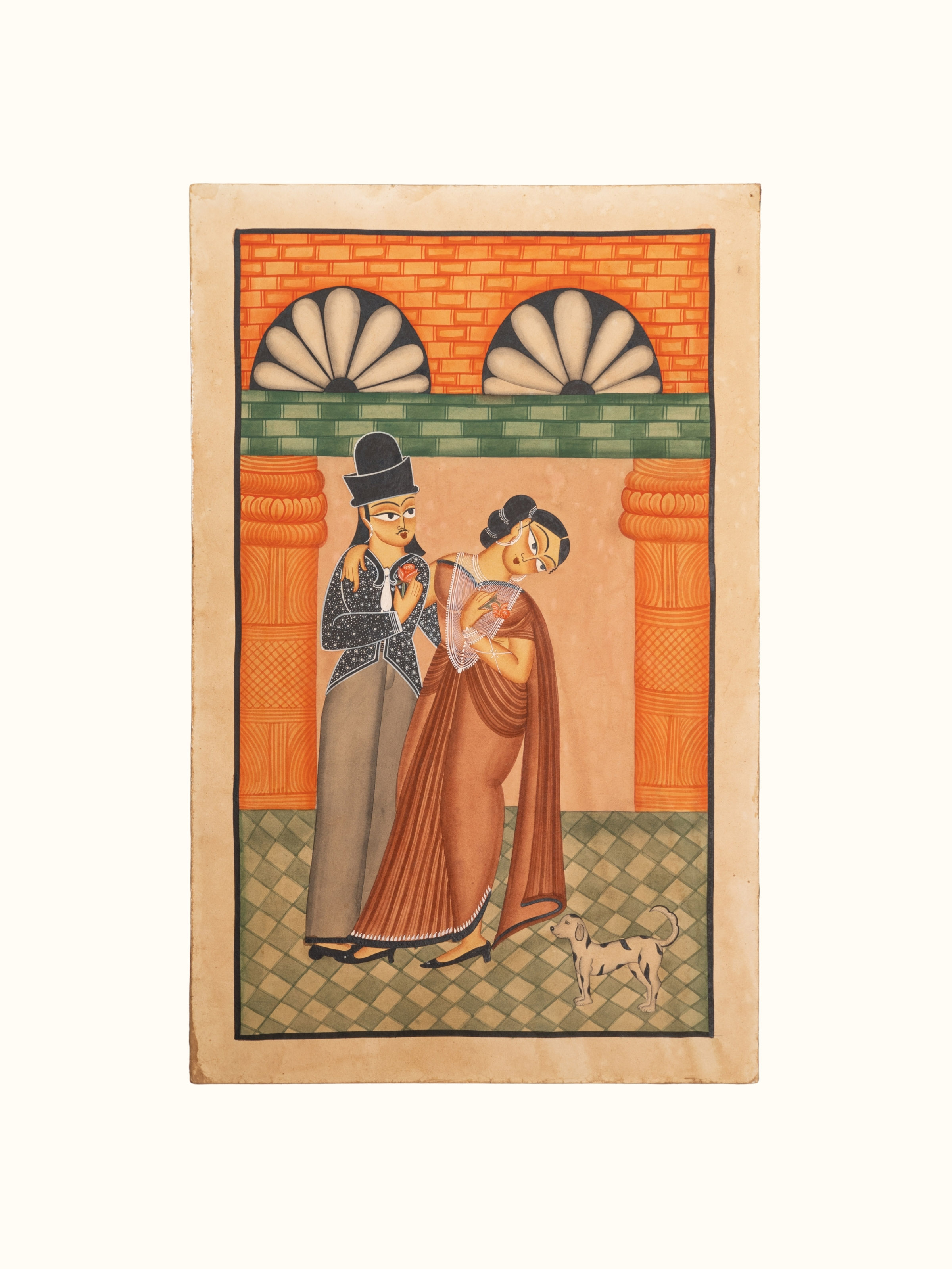 Babu Bibi Kalighat Painting