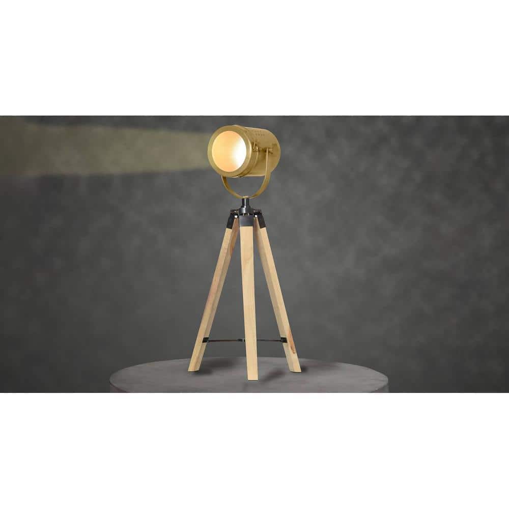 Crescent Table Tripod Lamp