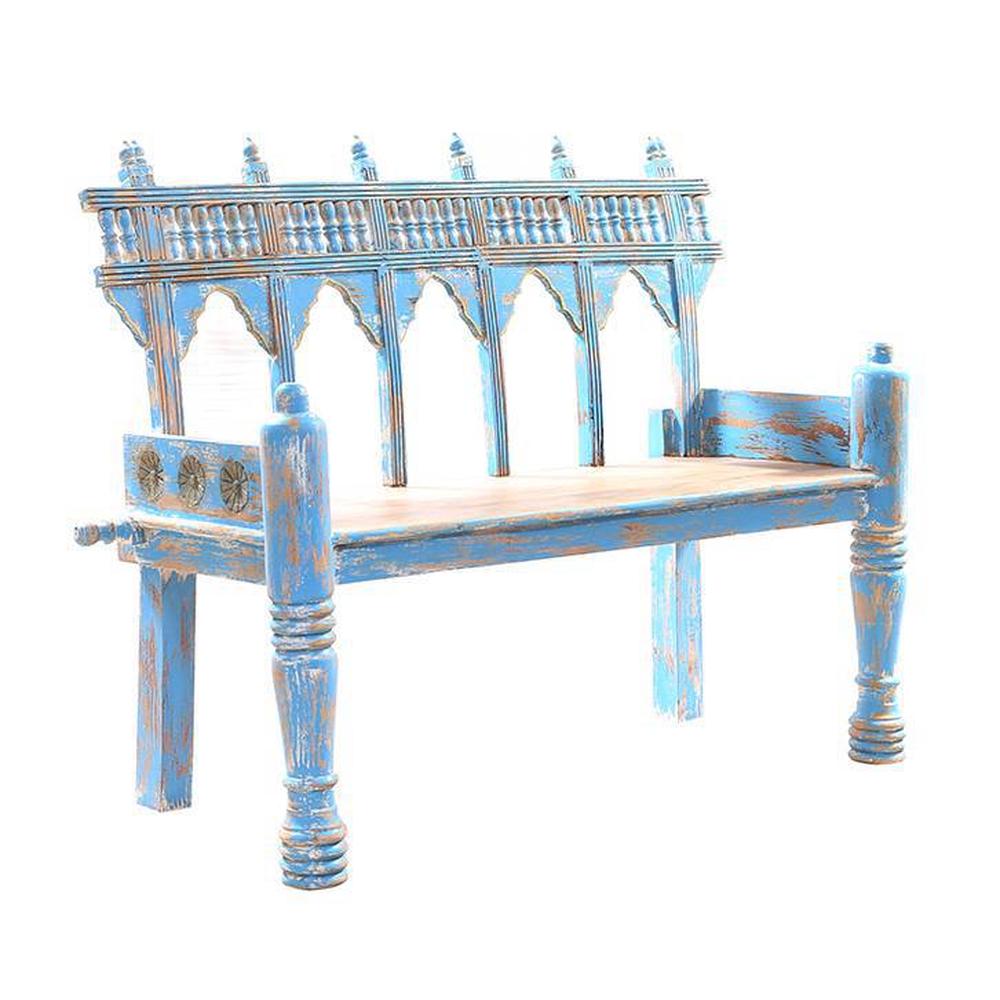 Ajit Bench Distressed Finish