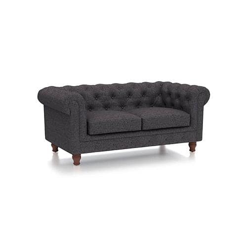 Winchester Essential 2 Seater Fabric Sofa in Steel Colour