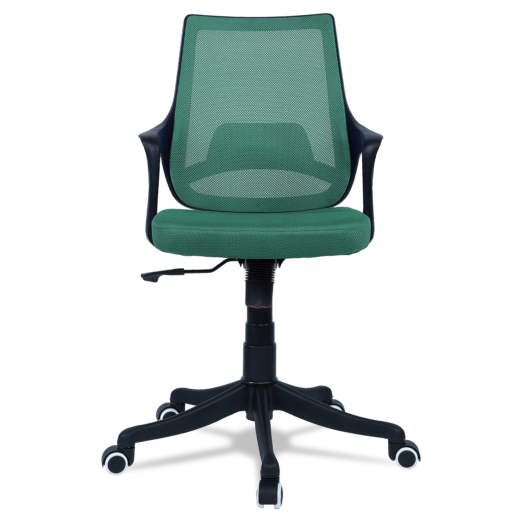 Ddeasirea Mid Back Ergonomic Chair in Dark Green Colour