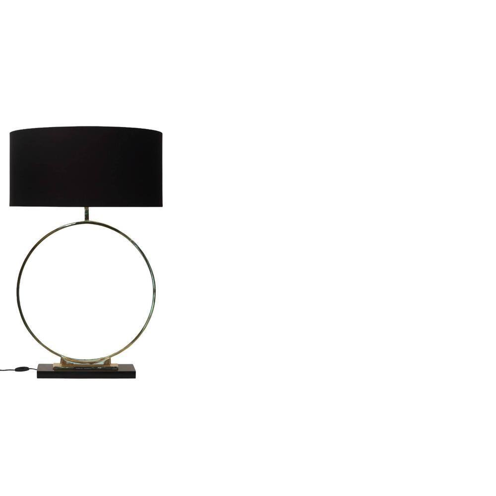 Brass Ring Table Lamp