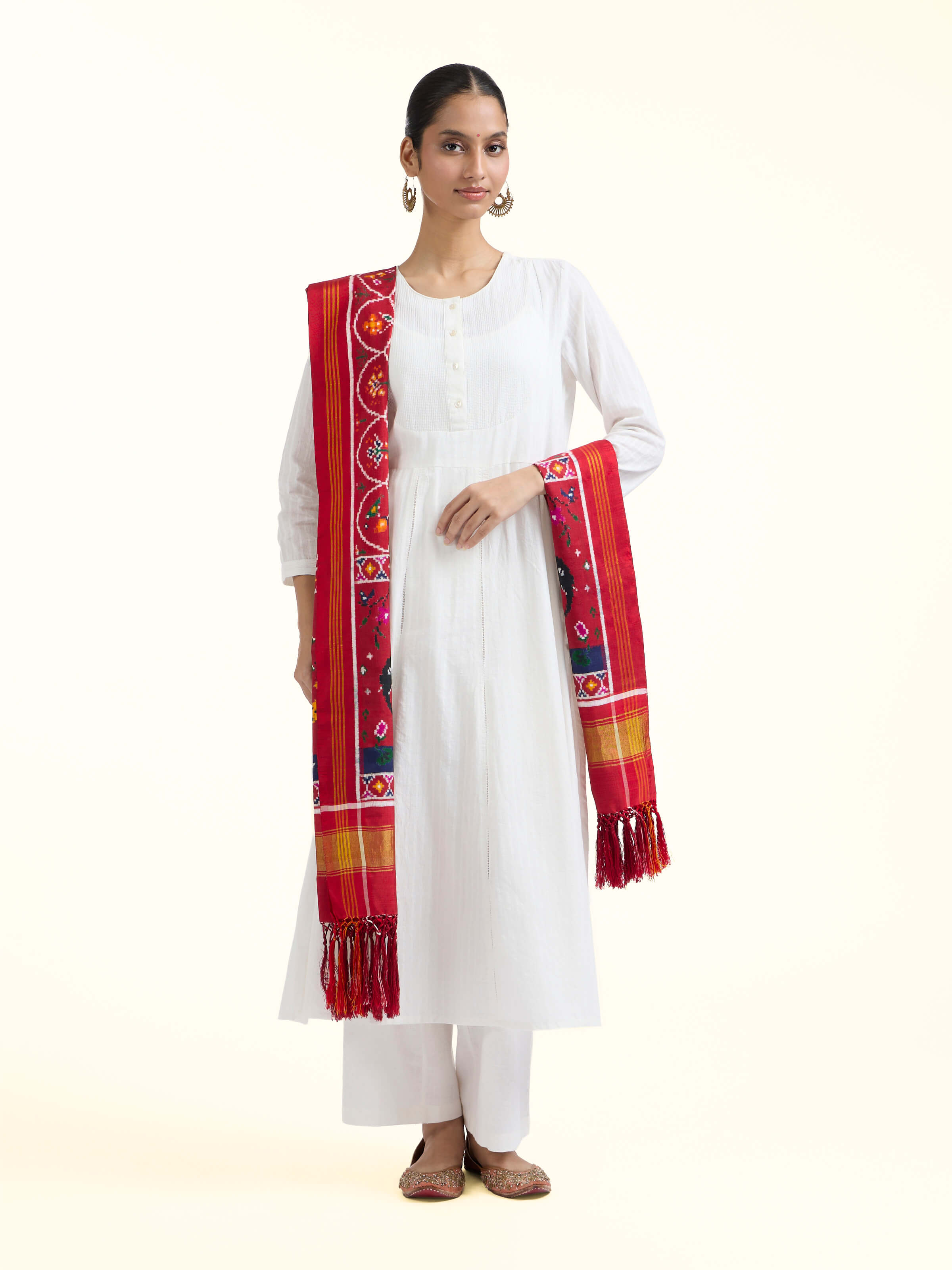 Patan Patola Handloom Silk Dupatta