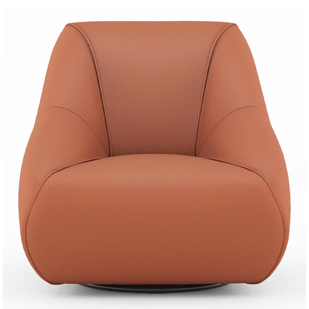 Niyo Lounge Chair in Saddle Tan Colour