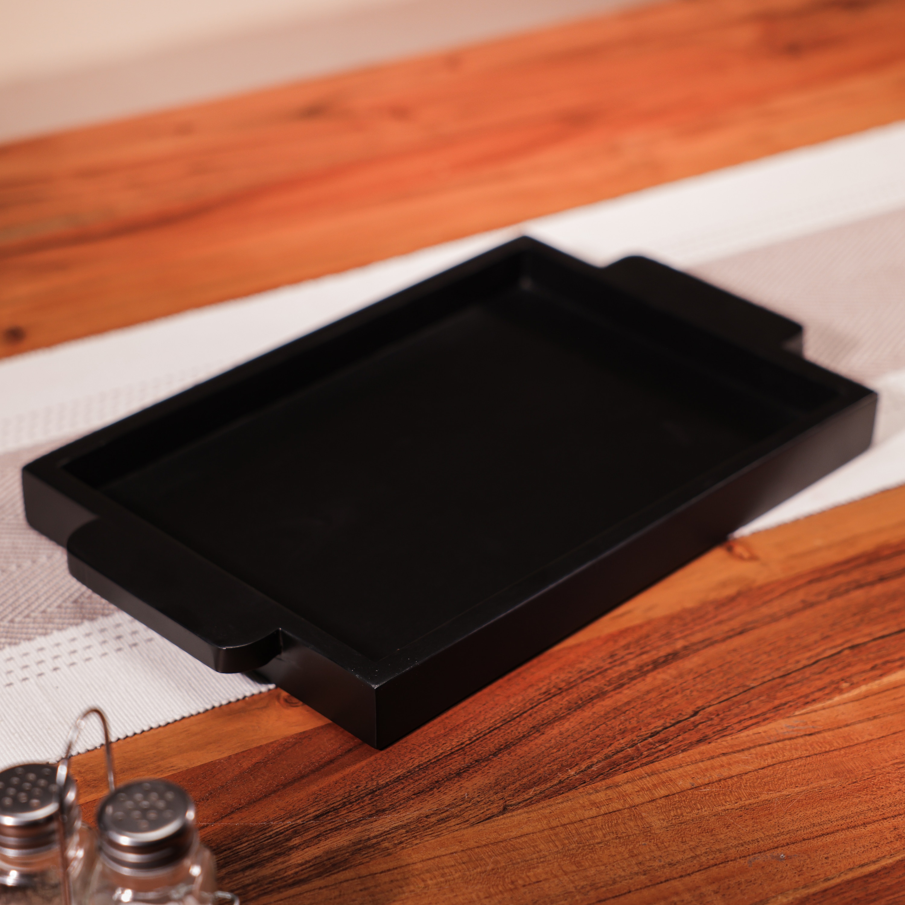 Ireka Home Upahar Acacia Wood Serving Tray