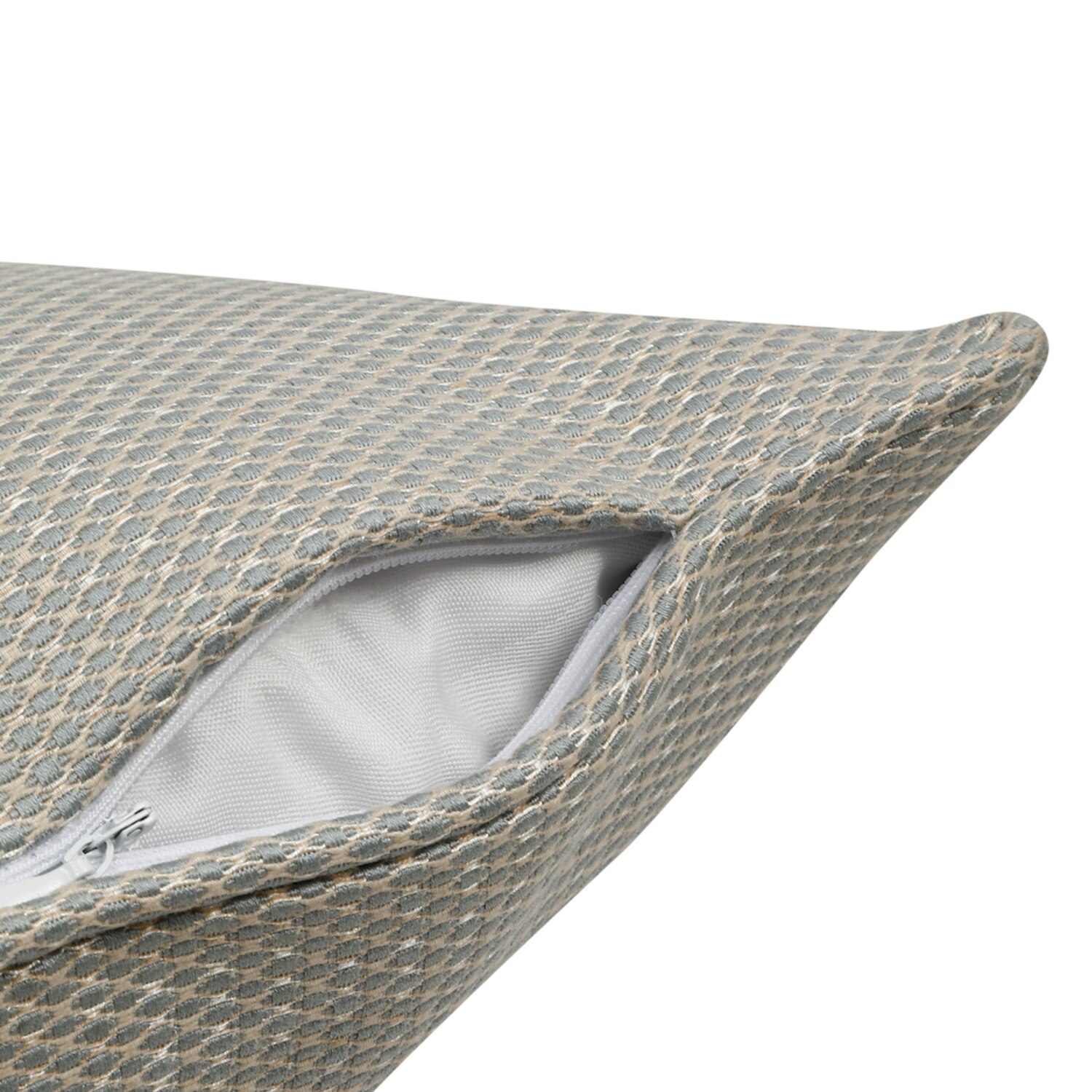 Set Of 2 Jacquard Square Cushion Covers