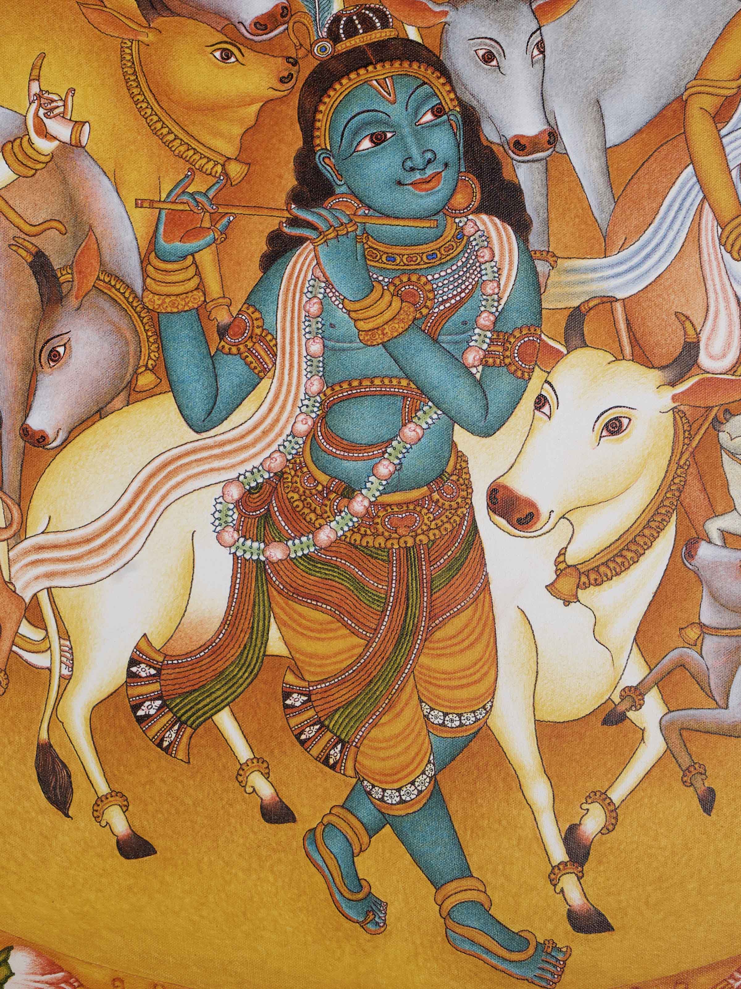 Nanda Nandana Kerala Mural Painting