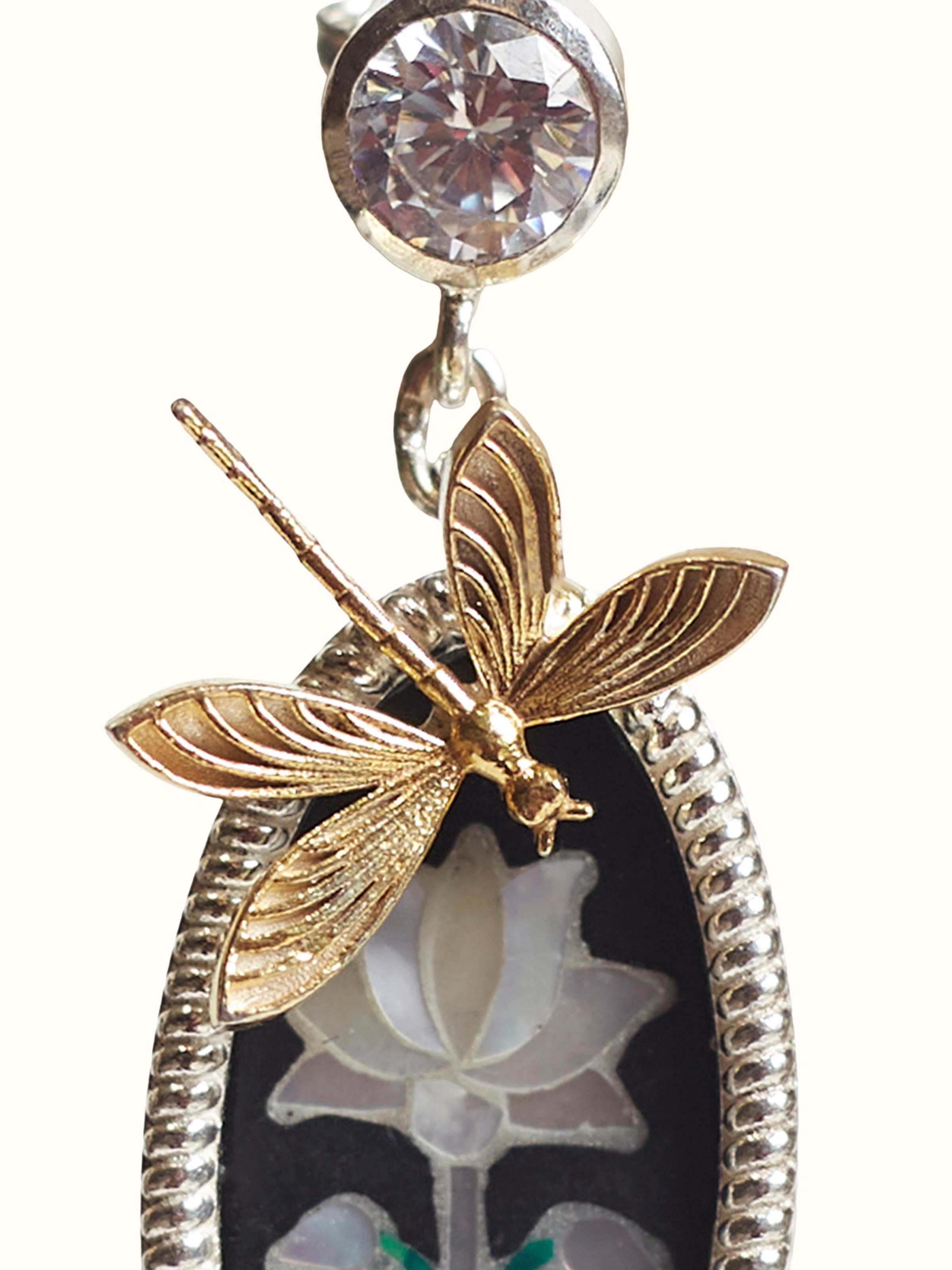 Parchinkari Silver Drop Earrings