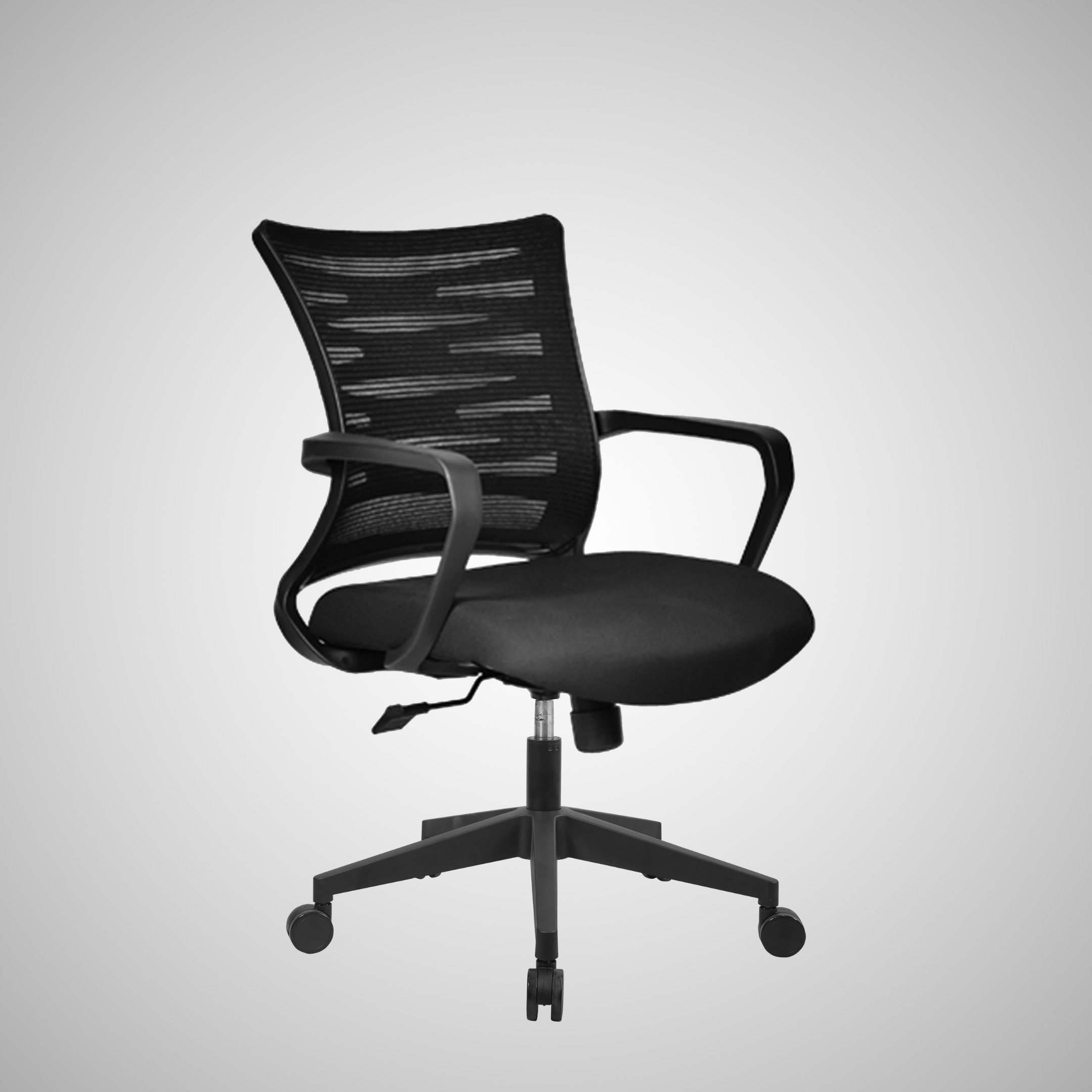 Kepler Brooks Dazzle MB Office Desk Chair in Black Colour - Kepler Brooks