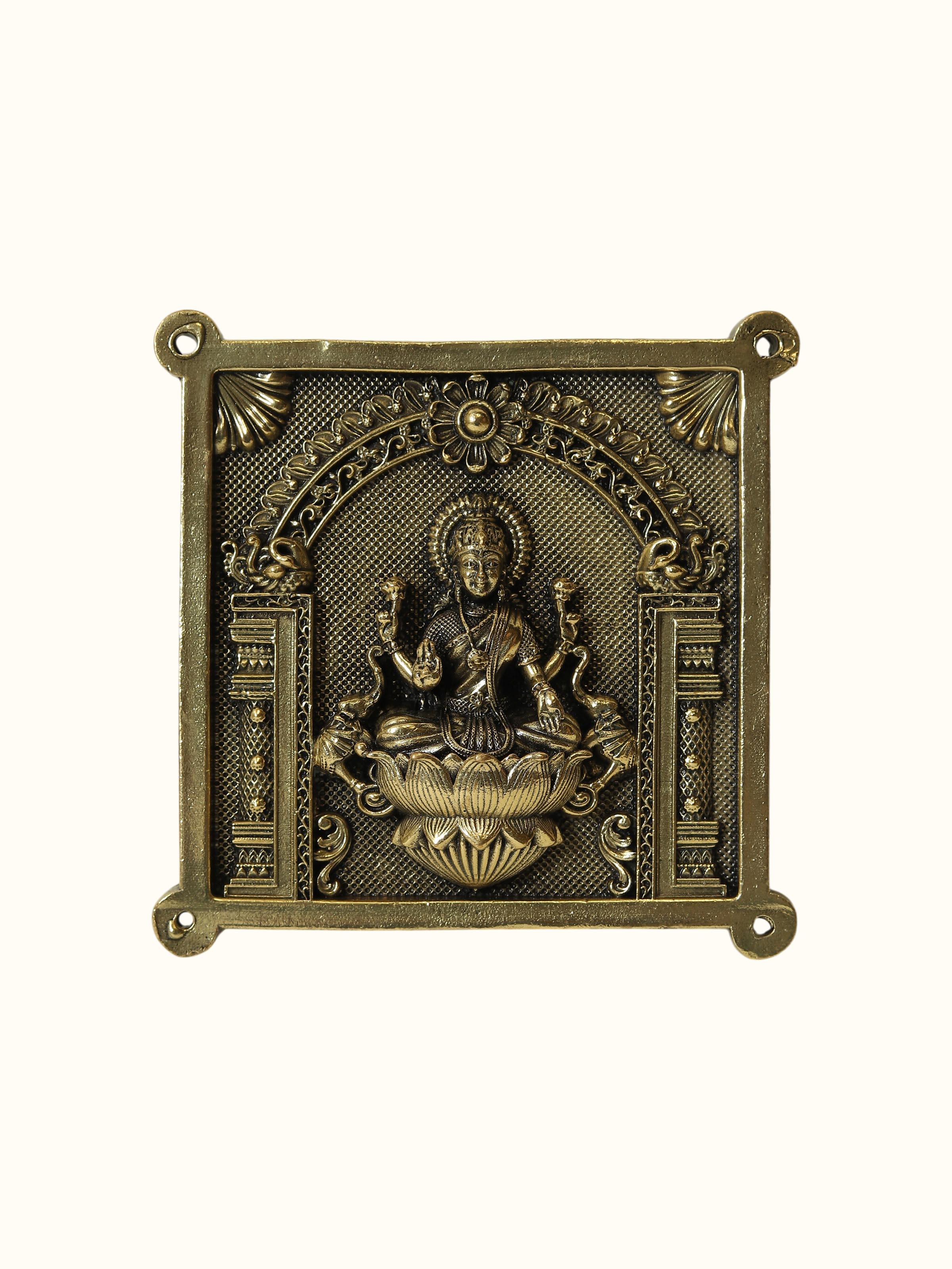 Ashtalakshmi Brass Wall Hanging