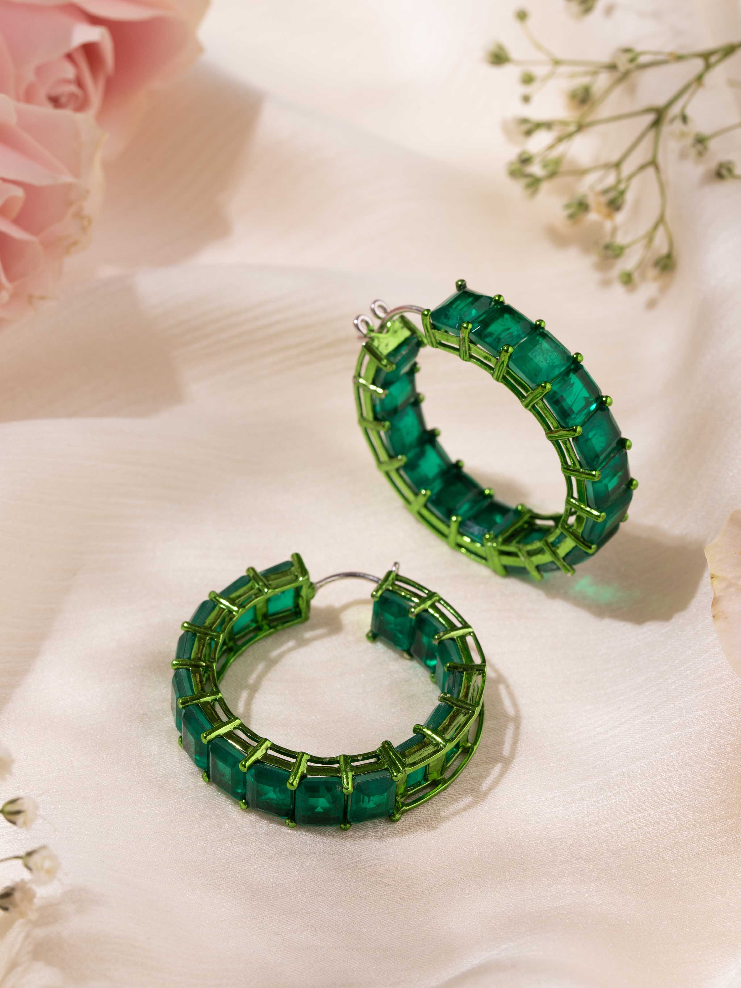 Silver Smithing Silver Hoop Earrings