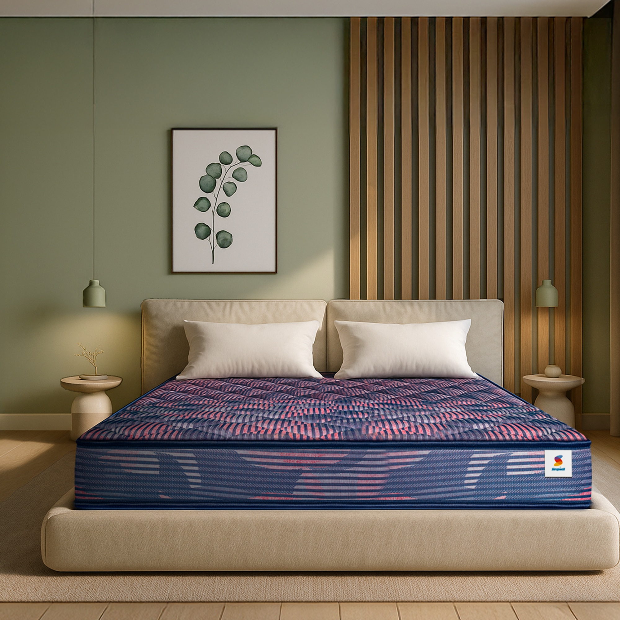 Sleepwell Champ Classic Ortho 5 inch King Bonded Foam Mattress (L x W: 75 inch x 70 inch)