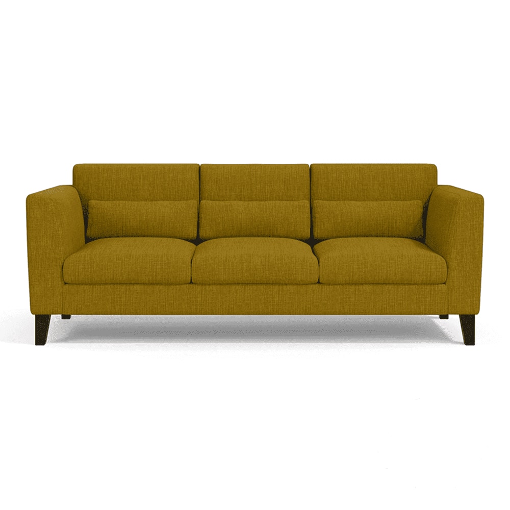 Lewis Sofa Set (Colour : Olive Green, Cushion : Hard, Seater : 3+2+1)