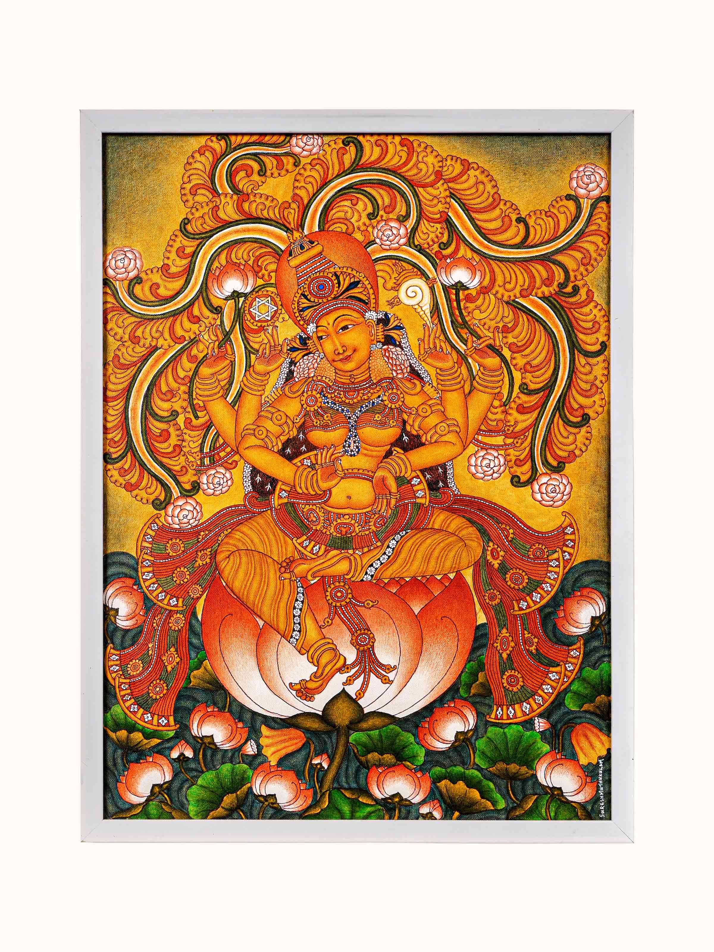 Mahalaxmi Kerala Mural Painting